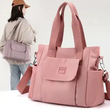 핑크 토트백 숄더백