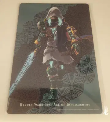 젤다 무쌍 봉인전기 TREASURE BOX 한정판 혜택 클리어 시트 2장