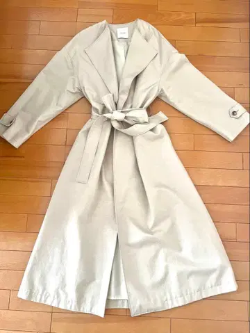 Spick&Span 노카라 트렌치코트 롱 맥시 길이