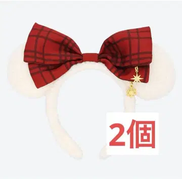 [ 새상품 택 포함 ] 릴린링 머리띠 2개 2025 크리스마스