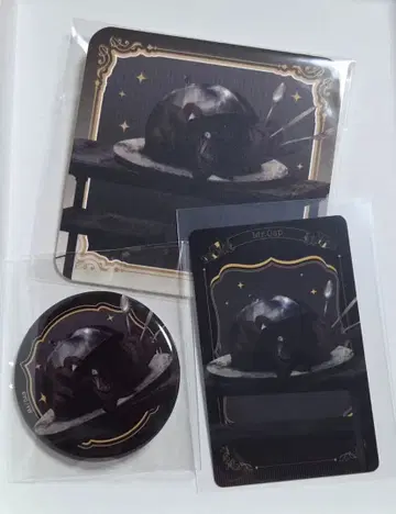 문자화화 틈새의 남자 THECAFE 캔뱃지 카드 코스터