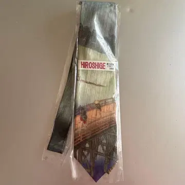 우타가와 히로시게 우키요에 넥타이