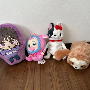 봉제 인형 4개 세트