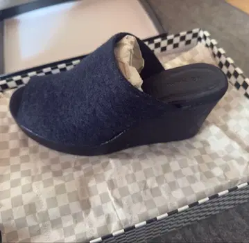 JUANITA SABOT STK 네이비 37 사이즈