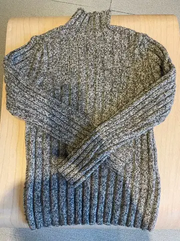 BACCA 리브 터틀넥 스웨터 S