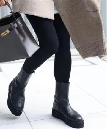 CAMINANDO 블랙 사이드 고어 부츠 7