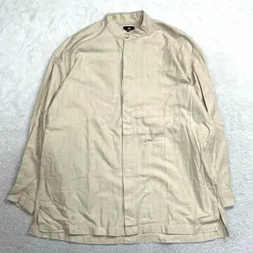 issey miyake im 해밀턴기 노카라 긴팔 셔츠 M 사이즈