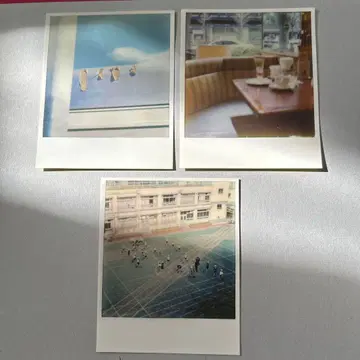 오쿠야마 유시 폴라로이드 사진 스티커 세트