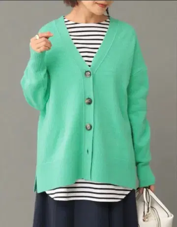 UNTITLED 언타이틀 램스울 캐시미어 가디건