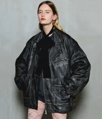 가죽 라이더 자켓