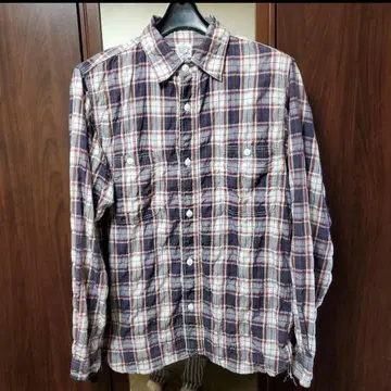 orslow 체크 무늬 셔츠