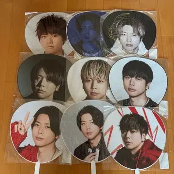 NEWS 마스다 타카히사 점보 부채 세트 묶음 판매 변신