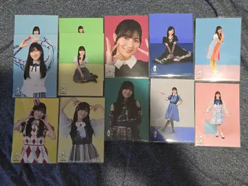 히나타자카46 브로마이드 카와타 히나 과거 의상 12장 세트