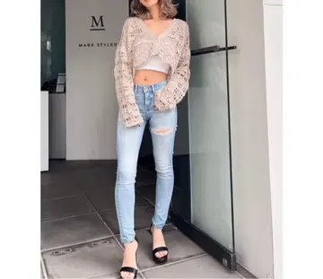 GYDA 크로셰 니트 가디건