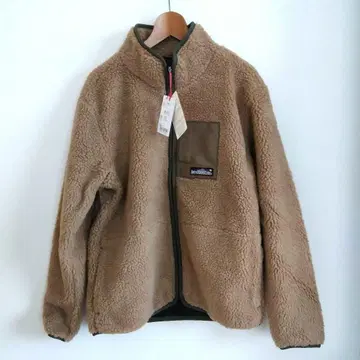 KRIFF MAYER 보아 플리스 점퍼 베이지