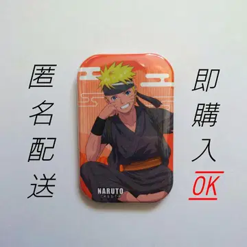 NARUTO 우즈마키 나루토 홀로그램 스퀘어 캔뱃지 컬렉션