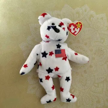 Ty 비니 베이비 별 패턴 봉제 인형