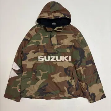 SUZUKI 아노락 자켓 카모플라쥬