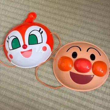 호빵맨 짤랑이 가면 2개 세트