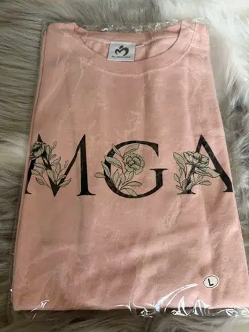 미세스 Mrs. GREEN APPLE 티셔츠 L 핑크