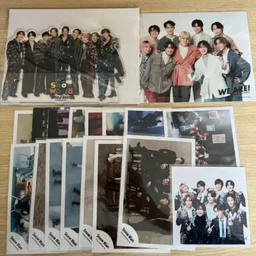 SnowMan 집합 굿즈 묶음 판매