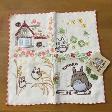 토토로 자수 타월 2