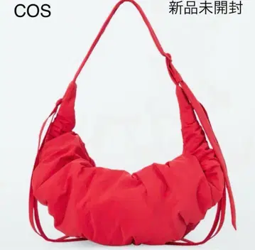 미개봉 새상품 COS 캐노피 미니 크로스 바디백 레드