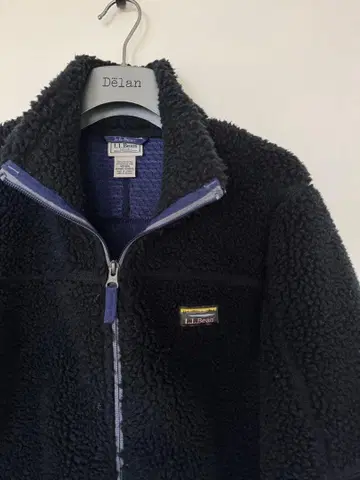LL Bean 플리스 보아 블루종