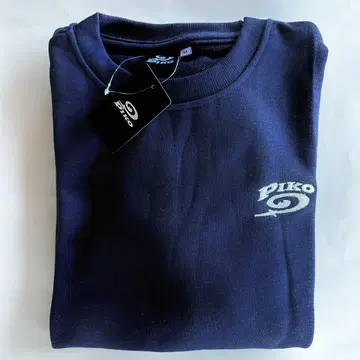 [ 새상품 미사용 ] PIKO 피코 맨투맨 트레이닝복 M 사이즈 네이비