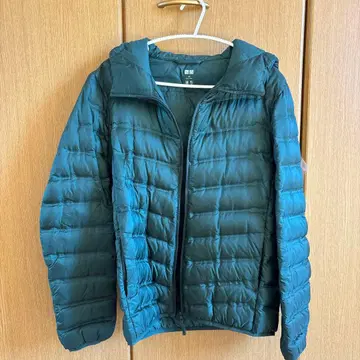 UNIQLO 후드 부착 다운 자켓 XS