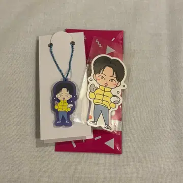 호리 나츠키 THE REASON 러버 키링 스티커