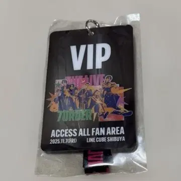 7ORDER THE LIVE VIP 패스