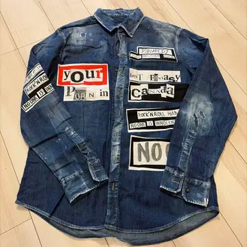 D SQUARED2 데님 셔츠