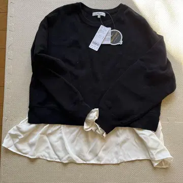 GLOBAL WORK M 레이어드 니트 스웨터