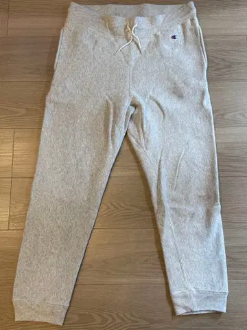 Champion 조거 팬츠 그레이