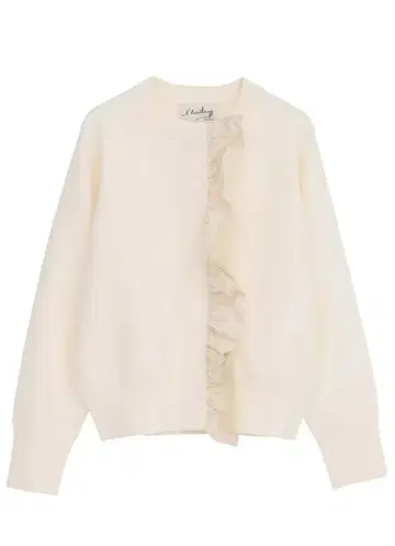 l'heritage martinique 타프타 프릴 가디건