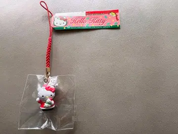 레어 [ 지역 한정 키티 ] 크리스마스 산타 눈사람 족쇄 스트랩