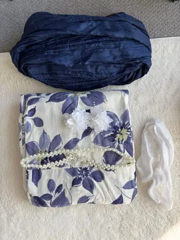 dita 유카타 세트 파랑 미사용 새상품