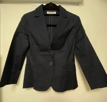 NATURAL BEAUTY BASIC 내추럴 뷰티 네이비 자켓 M