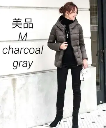 프리미엄 스트레치 라이트 다운 미들 후드 타입