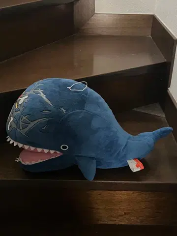 라분 파란 고래 봉제 인형