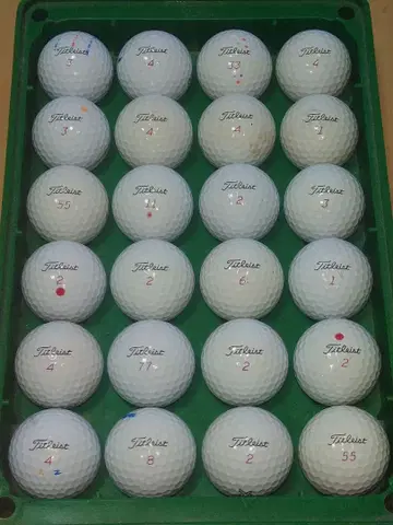 (4) 타이틀리스트 prov1x 로스트볼 24개