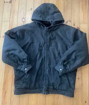 pellepelle 데님 원단 안감 퀼팅 집업 자켓 XL