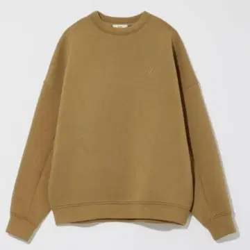 새상품 eaphi LOGO BIG SWEAT 맨투맨 브라운