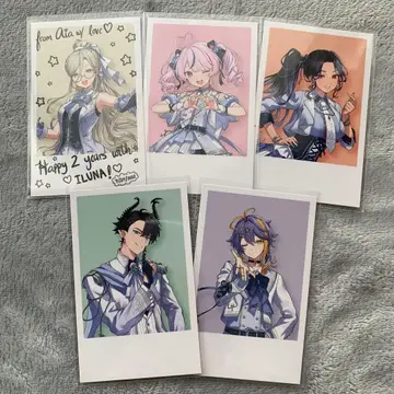 ILUNA 2주년 폴라로이드 5장 세트