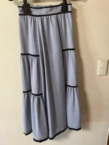 Nadia 플레어 스커트 라이트 블루