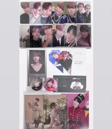 EPEX 위시 트레이딩 카드 캔뱃지 묶음 판매