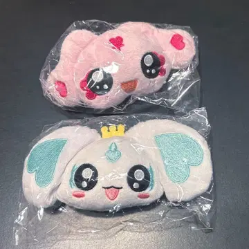 프리큐어 헤어 클립 가챠가챠 미플 포플 세트