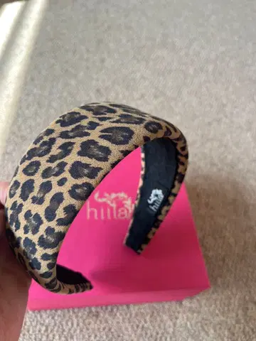 hiita 레오파드 무늬 헤어밴드