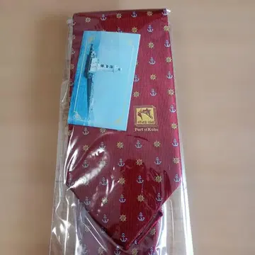 Port of Kobe 닻 디자인 넥타이